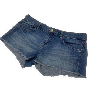 Mossimo Cutoff Denim Jean Shorts Frayed Short G16